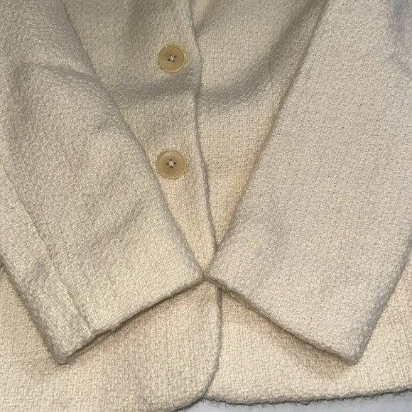 Ralph Lauren Collection Purple Label Wool Tweed Jacket Blazer Womens 10 Luxury - Picture 9 of 14